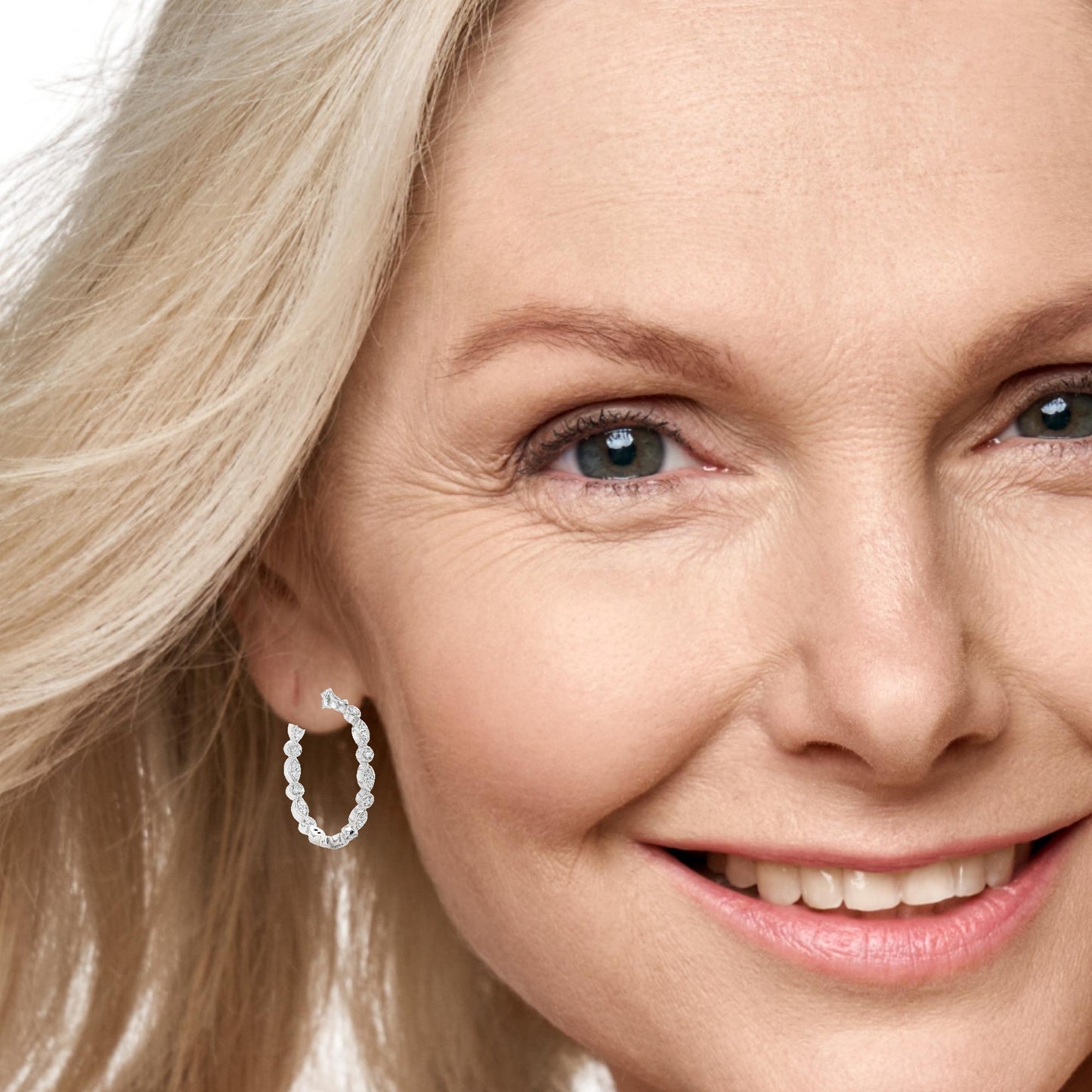 Inside-out Hoop Earrings