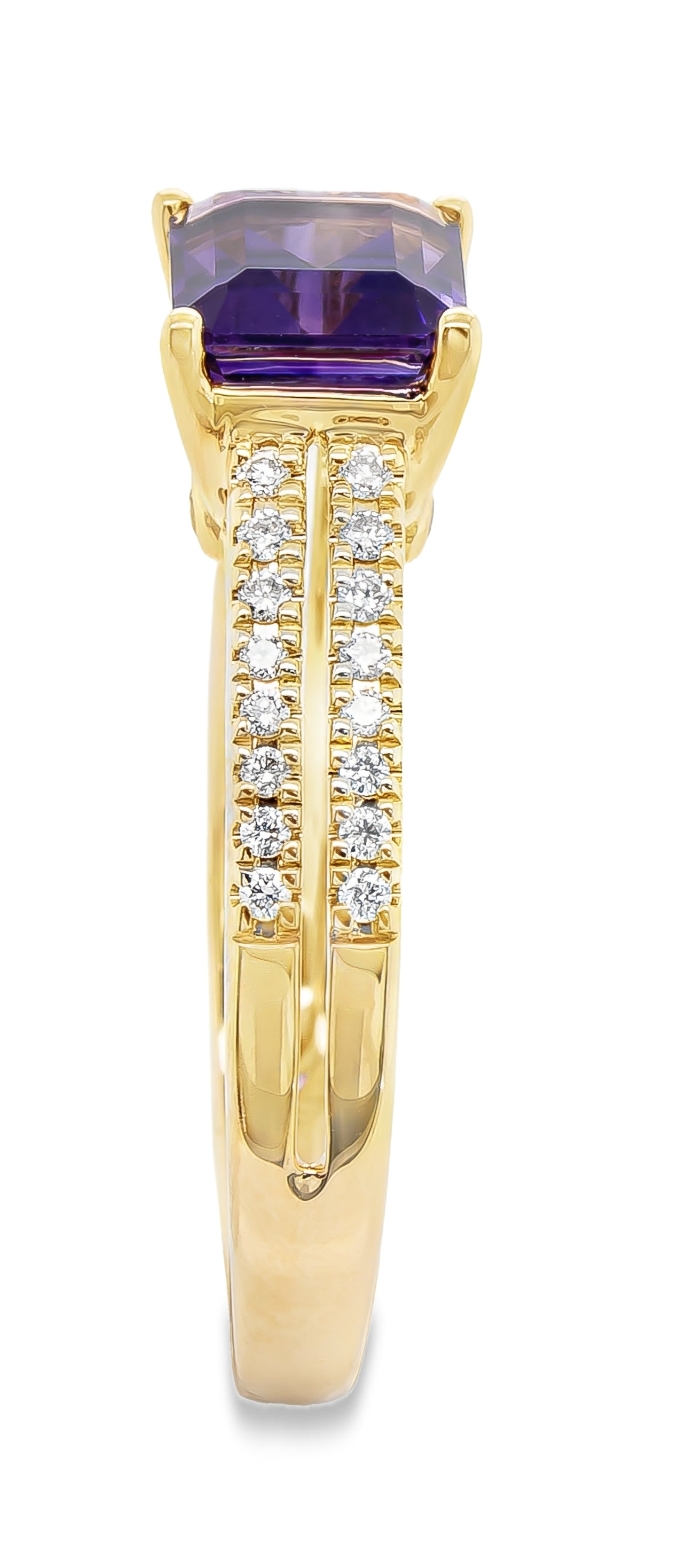 14K yellow gold fashion ring