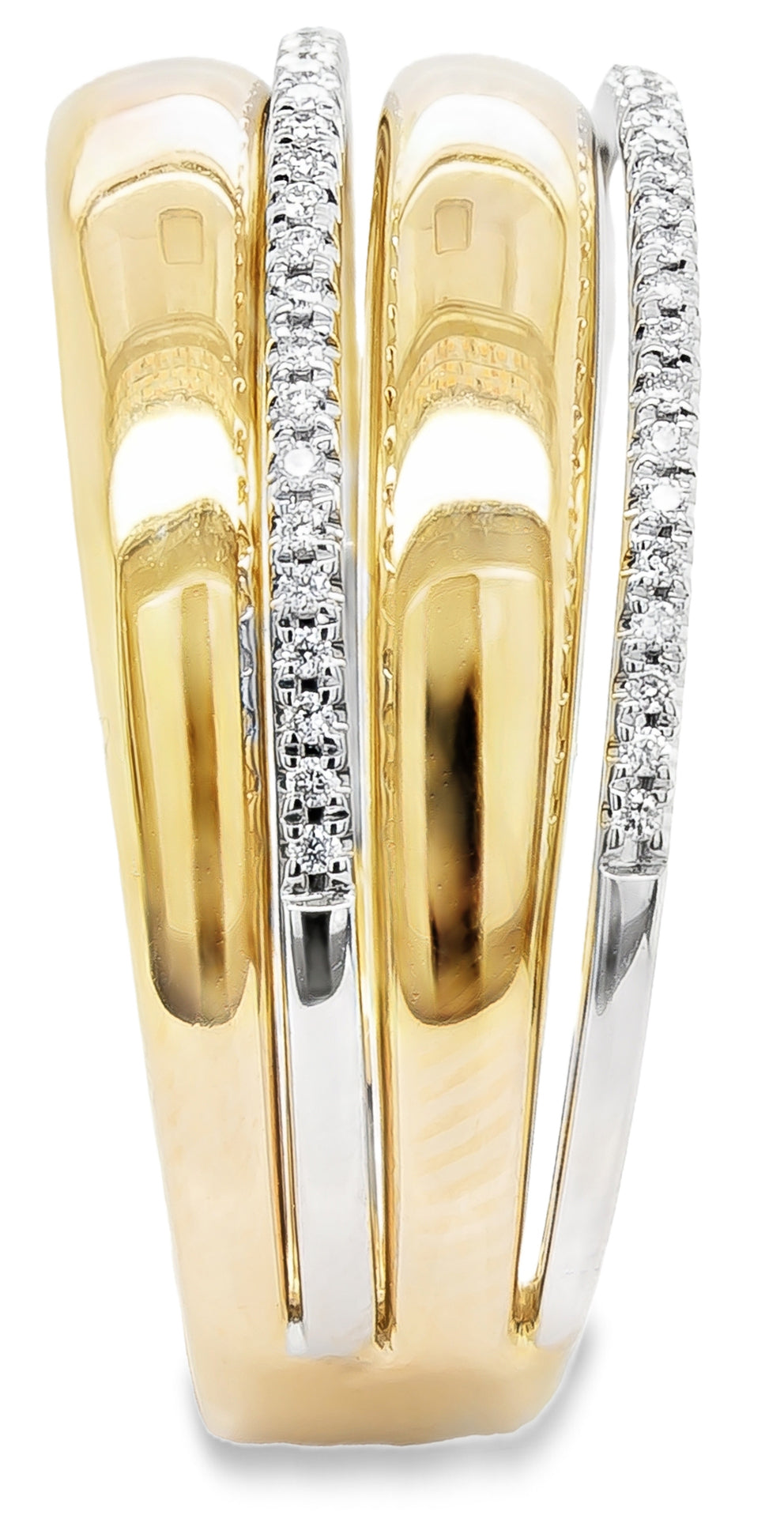 14K gold fashion ring